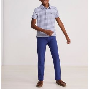 Vineyard Vines Kids Performance Pants Deep Cobalt Boys Size 14
